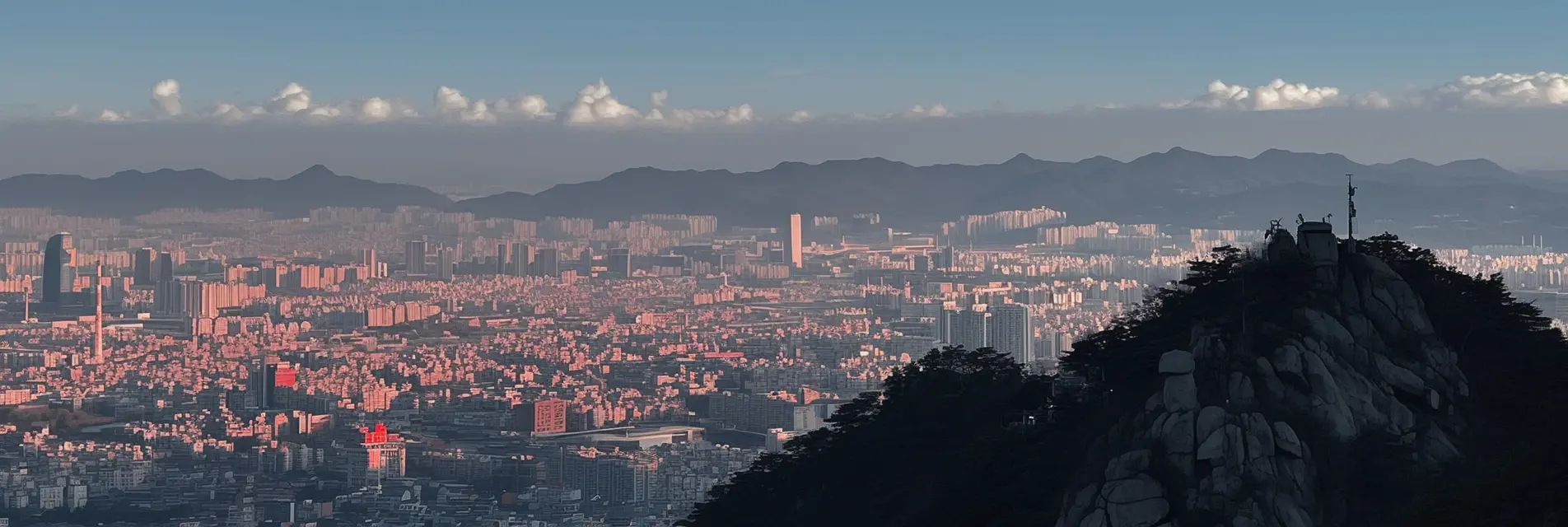 年终总结_于白云台看首尔市区